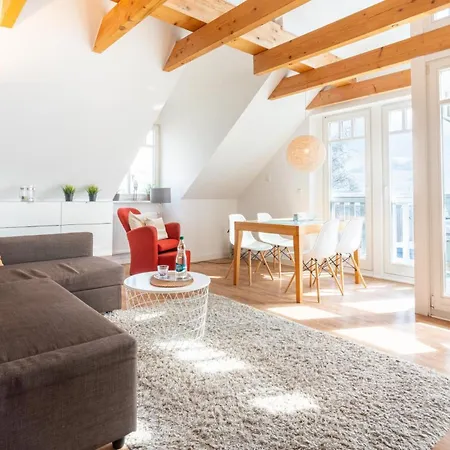 Helle Mit Salzhaffblick Ueber 2 Ebenen Apartmán Rerik